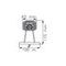 Fanale d'ingombro SUPERPOINT GIALLO LED Superpoint